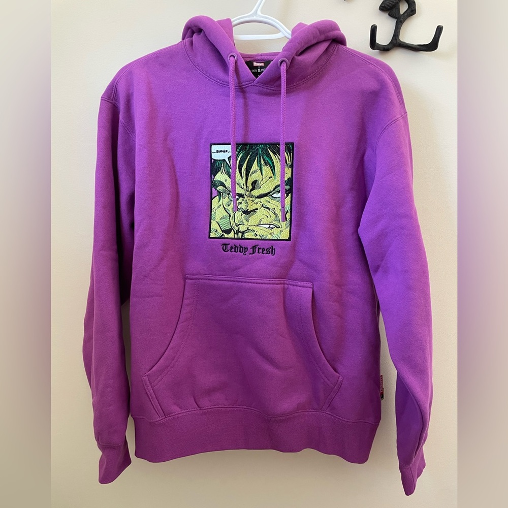 Teddy Fresh x Marvel Hulk Hoodie - Unisex XS